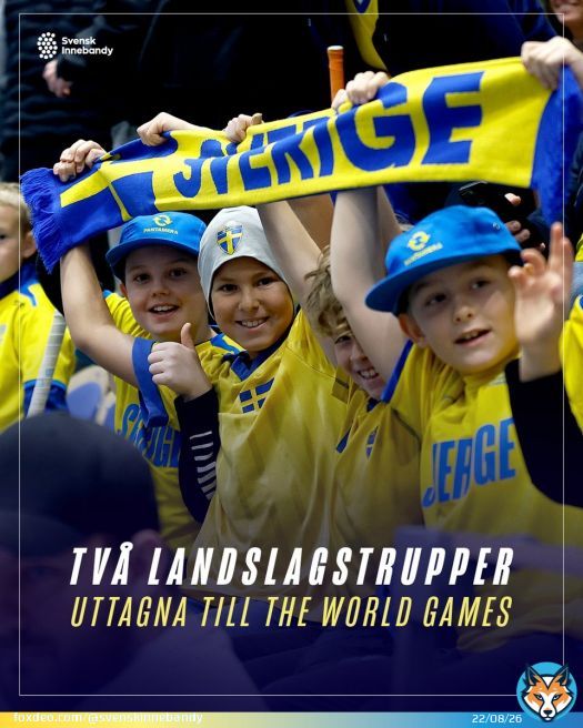 Två rykande färska trupper till The World Games 6-13 augusti tar dam- och herrlandslaget sig till Kina för att spela The World Games. 1:a gången för damerna som kan ta hem det historiska 1:a guldet. 3:e gången för herrarna som har 2 guldmedaljer frånn 2017 + 2022.