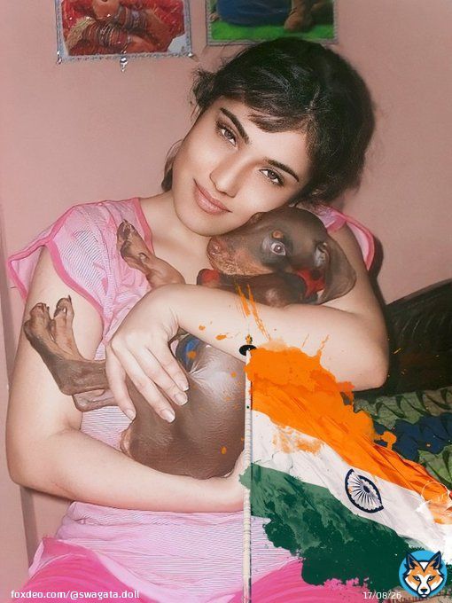 Happy 77th Independence Day  from me and baby