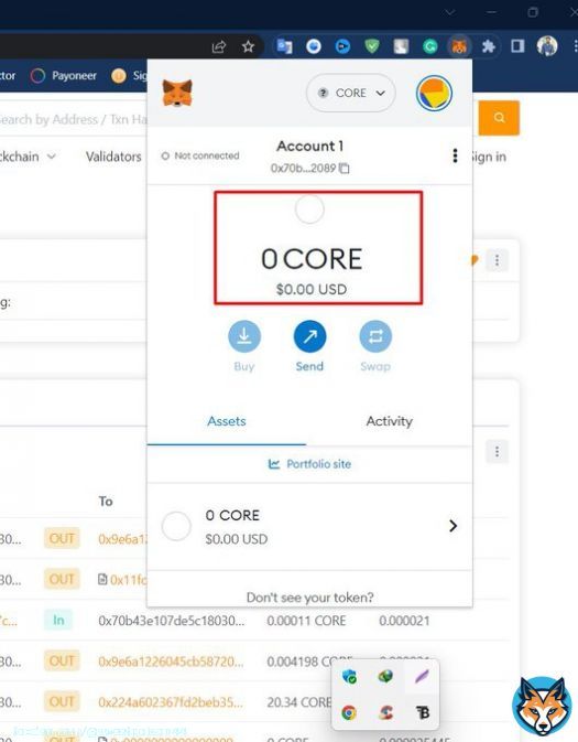 I lost my 20 core coin in metamask Metamask scram wallet, Metamask has no security, if you don't want to get hurt, take your hard earned assets elsewhere. #Metamask #TrustWallet #CoreDAO #Bitcoin #coreteam
