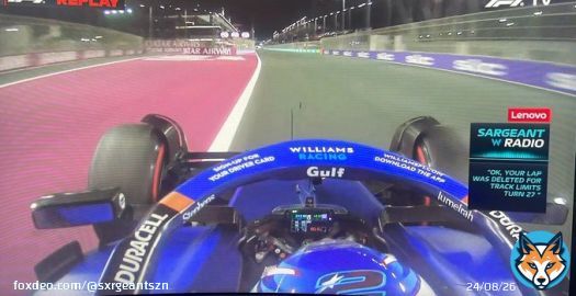 Yes, the FIA thinks that Logan (and every other driver) is gaining some sort of advantage by doing this. It's a bad joke. #F1 #SaudiArabianGP