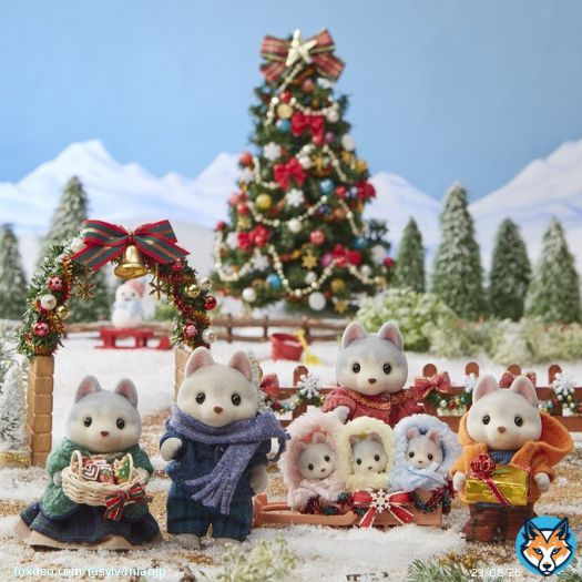 12/25はクリスマス  みなさんのところにサンタさんはやってきましたか？  どんなプレゼントをもらったか、コメントで教えてくださいね  #シルバニアファミリー #シルバニア #クリスマスの朝 #クリスマス #クリスマスプレゼント #サンタさんありがとう