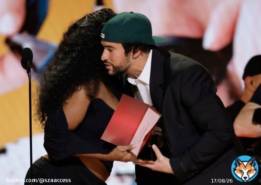 | SZA & Bad Bunny no #Grammys 2023.