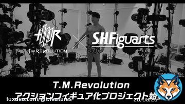 \u25e4T.M.Revolution 　&times;　S.H.Figuarts アクションフィギュア化 プロジェクト進行中！\u25e2  ご本人を3Dスキャンして デジタル原型を設計進行！ 次のステップは11月上旬公開予定。  \u25bd詳しくは特設サイトをチェック！   #t_shf #SHFiguarts #フィギュアーツ #西川貴教 #TMRevolution