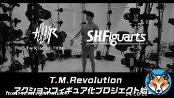 \u25e4T.M.Revolution 　&times;　S.H.Figuarts アクションフィギュア化 プロジェクト進行中！\u25e2  ご本人を3Dスキャンして デジタル原型を設計進行！ 次のステップは11月上旬公開予定。  \u25bd詳しくは特設サイトをチェック！   #t_shf #SHFiguarts #フィギュアーツ #西川貴教 #TMRevolution