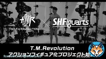 \u25e4T.M.Revolution 　&times;　S.H.Figuarts アクションフィギュア化 プロジェクト進行中！\u25e2  ご本人を3Dスキャンして デジタル原型を設計進行！ 次のステップは11月上旬公開予定。  \u25bd詳しくは特設サイトをチェック！   #t_shf #SHFiguarts #フィギュアーツ #西川貴教 #TMRevolution