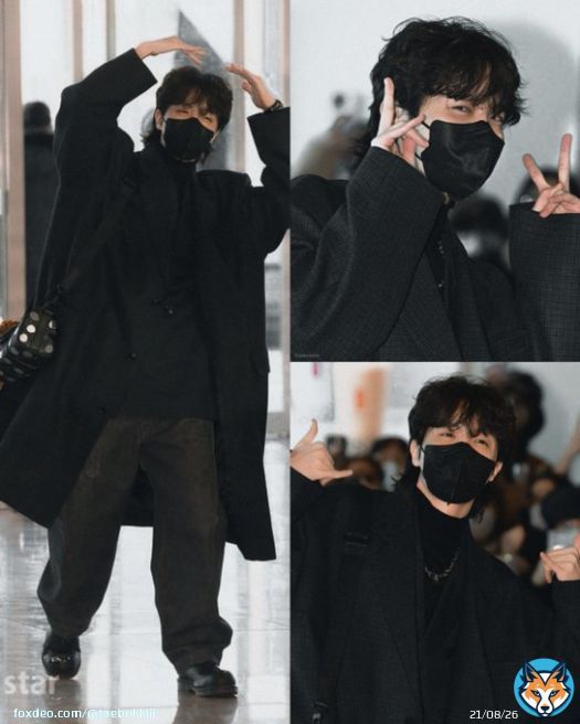 Have a safe flight Hobi!