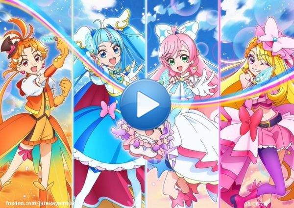 こちらが話題になっている男子プリキュアのキュアゴリラの変身シーンです  FUJIWARA原西がプリキュアに変身 #ひろがるスカイプリキュア #ひろプリ #precure #nitiasa