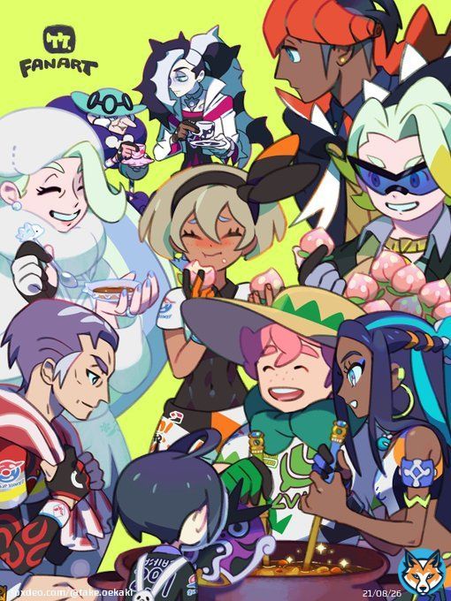 【お知らせ】株式会社ゲームフリーク開発『ポケットモンスター ソード・シールド』ジムリーダー/ユニフォーム/一部ロゴなどのデザインを担当いたしました。