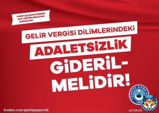 &Uuml;cret artışlarımız vergi kesintileri nedeniyle kuş olup u&ccedil;maktadır. Kamu &ccedil;alışanları %15&rsquo;lik VERGİ DİLİMİNE sabitlensin. #EkZamŞartOldu