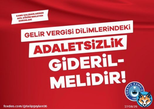 Ücret artışlarımız vergi kesintileri nedeniyle kuş olup uçmaktadır. Kamu çalışanları %15’lik VERGİ DİLİMİNE sabitlensin. #EkZamŞartOldu