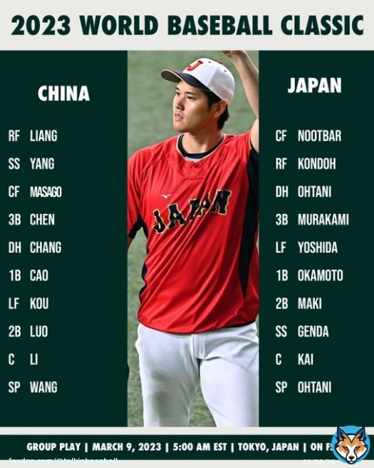 China and Japan get ready for an anticipated matchup in the World Baseball Classic!
