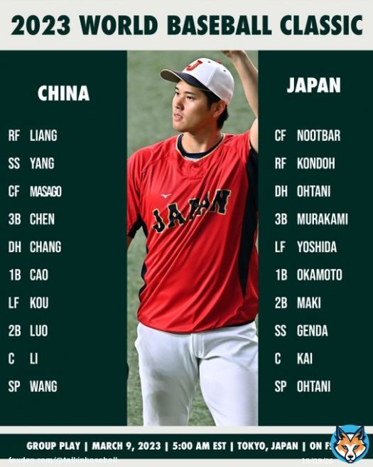 China and Japan get ready for an anticipated matchup in the World Baseball Classic!