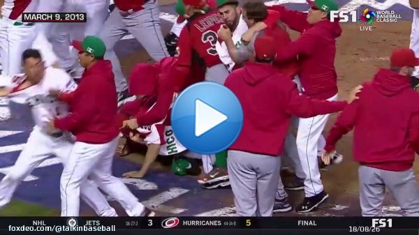 Canada and Mexico will face off tomorrow so let&rsquo;s throw it back to 2013 when they had an all-out brawl