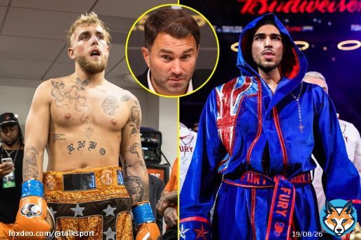 Eddie Hearn has had a late change of heart on Jake Paul vs Tommy Fury
