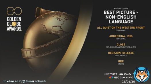 BIGGG NEWS&hellip; #RRR scores TWO nominations at the prestigious #GoldenGlobes&hellip;  Best Picture - Non-English Language  Best Song - Motion Picture [#NaatuNaatu]  #SSRajamouli #JrNTR #RamCharan #MMKeeravani