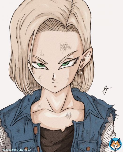 Android.18  #イラスト  #ドラゴンボール
