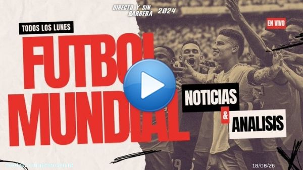 EN VIVO COLOMBIANOS EN EL EXTERIOR - FUTBOL MUNDIAL    a trav&eacute;s de @YouTube