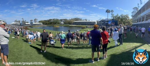 Hard day at work. #PlayersChampionship