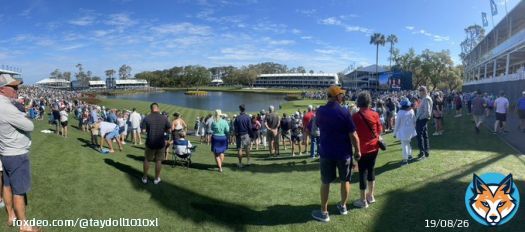 Hard day at work. #PlayersChampionship