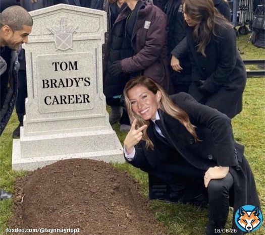 Tom Brady al&eacute;m de tudo perdeu o melhor t&iacute;tulo que ele tinha, o de Giselo.  #NFLRumors #TomBrady