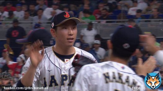 \u25e4 #WBC決勝 #日本 vs #アメリカ 14年ぶりの世界一へ \u25e3 2番手 #戸郷翔征  2アウトから連続四球でピンチを招くも 先制ソロを放った #ターナー を空振り三振  ＜3回表終了＞ ｜０１０ ｜０２  #世界一奪還へ #がんばれ侍ジャパン