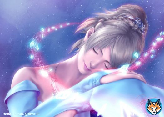 My old fanart of FFXV,it's study from ingame scene  #fanart #FinalFantasy #finalfantasyXV #lunafreya #digitalart #digitalpainting