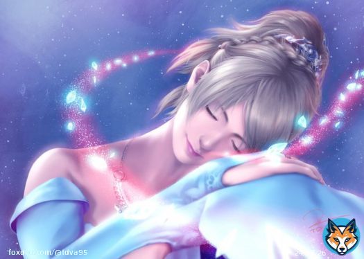My old fanart of FFXV,it's study from ingame scene  #fanart #FinalFantasy #finalfantasyXV #lunafreya #digitalart #digitalpainting