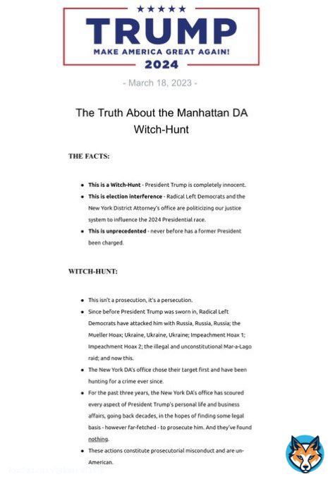 The Truth About the Manhattan DA Witch-Hunt  This isn&rsquo;t a prosecution, it&rsquo;s a persecution.