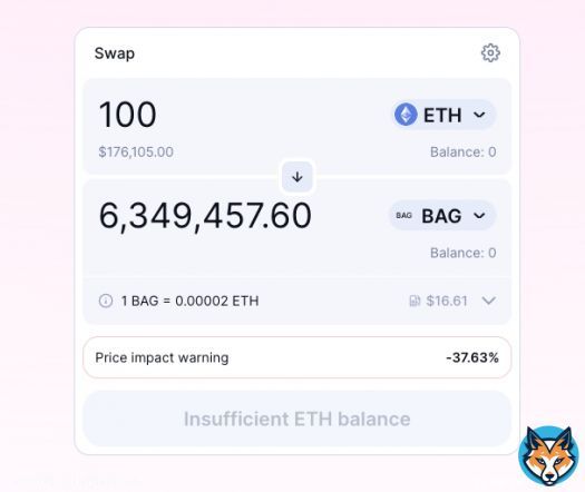 With a positive CPI, $18k floor for #tehBag golden NFT, 55.5ETH of $BAG being burned in the public minting and dozens more $ETH that will be used to BuyBack $BAG -   Can you imagine what will happen to $BAG's price?