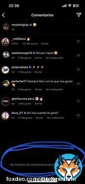 Renato Tapia limitando los comentarios en su IG  #MagalyTVLaFirme