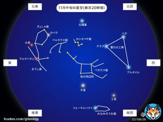 【11月の星空　観察のポイントは　あす18日未明から明け方「しし座流星群」が見頃】  晴れて空気が澄んだ夜には、星がきれいに見られます。防寒対策を万全にして、星空観察..