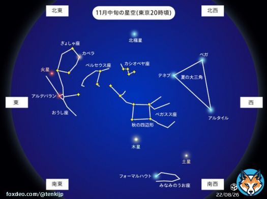 【11月の星空　観察のポイントは　あす18日未明から明け方「しし座流星群」が見頃】  晴れて空気が澄んだ夜には、星がきれいに見られます。防寒対策を万全にして、星空観察..