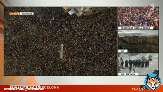 #VagaGeneral18O #GeneralStrike18O  #CuatroAlD&iacute;a169 #MVTHuelgaCat    TV3 - Public Catalan TV - @tv3cat   24h - Public Spanish TV - @24h_tve   Cuatro - Private Spanish TV - @cuatro  La Sexta - Private Spanish TV - @laSextaTV