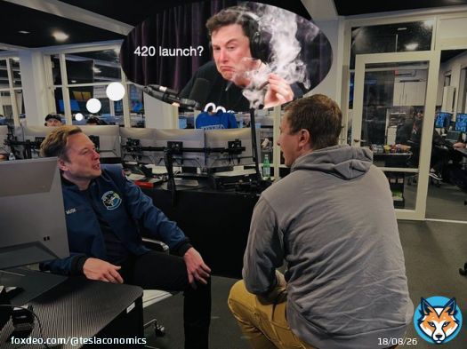 I guess 4/20 was inevitable.. @elonmusk #SpaceX