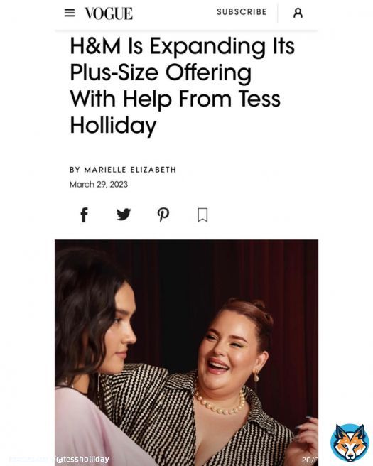 Over a year in the making and one of the most meaningful roles I&rsquo;ve ever taken on!!! \ud83d\ude2d My heart is so full!!! Thank you to @voguemagazine for the exclusive and @marielle.elizabeth for the amazing piece! The team that I get to work wiwith at @hm has made the amazing role I&rsquo;ve stepped into even sweeter! @veganinfurs @ethantodd @js5n @dianawking @andrew.meissner Noah, Chloe, Megan, Donna, and my entire H&M family- the work you&rsquo;ve put into this shows and I&rsquo;m so honored to work alongside y&rsquo;all! Thank you for genuinely caring about not only what I have to say, but for investing and prioritizing our plus size community. Today we created a runway for change for the rest of the fashion industry.  Time to step up or move aside!  Lastly thank you to my incredible team @intention.team @gabonsocial @maximilian_ulanoff and UTA- Liv & Erica especially for never thinking that my dreams are too ridiculous, and always believing in the work I&rsquo;m doing.   The best is yet to come! \ud83d\udcab Gonna go cry happy tears now! \ud83e\udd79\ud83d\ude2d\ud83d\udc98  photos by @mitchlemos ???? makeup @rainbowchatman ???? hair @angelinapanelli ????