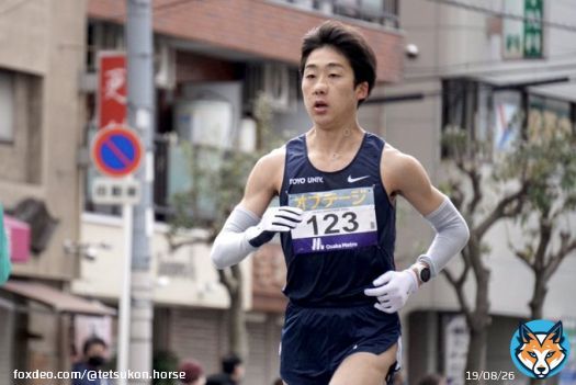 #大阪マラソン   柏優吾 選手（東洋）  学生歴代2位！！自己ベスト更新！！！ おめでとうございます  鉄紺ラストランかな、最後に見れて嬉しかった 4年間本当にお疲れ様でした！ MGCでの走りもとっても楽しみ！！