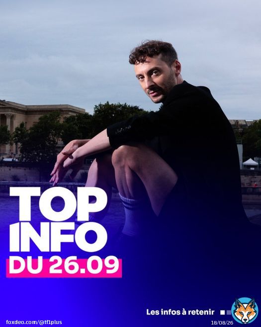 Le Top Info du 26/09 ⁣⁣⁣⁣ ⁣⁣ L&rsquo;id&eacute;e de g&eacute;nie de Thomas Jolly  Les Fran&ccedil;ais 10&egrave;me peuple le plus riche de la plan&egrave;te ?  La capsule de suicide &ldquo;Sarco&rdquo; fait pol&eacute;mique en Suisse   Retrouvez tousles sujets sur TF1+