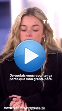 Sortez les mouchoirs, Emma rend hommage &agrave; son grand-p&egrave;re    Retrouvez la #StarAcademy tous les jours sur TF1+