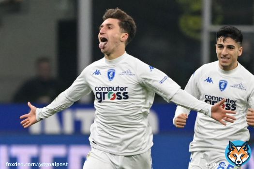 10-men Inter fall to a shocking 1-0 defeat against Empoli thanks to a goal from 19-year-old Tommaso Baldanzi!   This is Inter's sixth Serie A loss of the season.   #TheGoalpostNews #InterEmpoli #Inter #Empoli #Baldanzi #Skriniar #SerieA #SerieATIM #CCalcio #Football