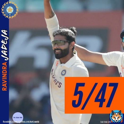 The pair is dominating once again!   @BCCI @ashwinravi99 @imjadeja #RavindraJadeja #ravichandranashwin #INDvsAUS #Cricket