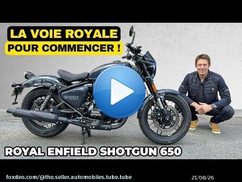 Essai Royal Enfield Shotgun 650 &ndash; La voie ROYALE pour commencer la moto ?