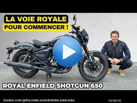 Essai Royal Enfield Shotgun 650 &ndash; La voie ROYALE pour commencer la moto ?