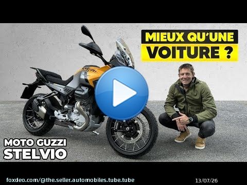 Essai Moto Guzzi Stelvio 2024 &ndash; Mieux &eacute;quip&eacute;e qu&rsquo;une VOITURE ?