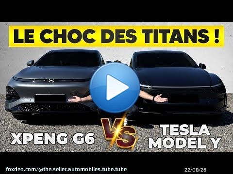 Xpeng G6 VS Tesla Model Y &ndash; Le CHOC des TITANS !