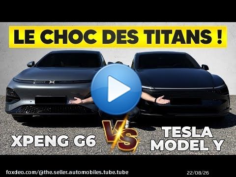 Xpeng G6 VS Tesla Model Y &ndash; Le CHOC des TITANS !