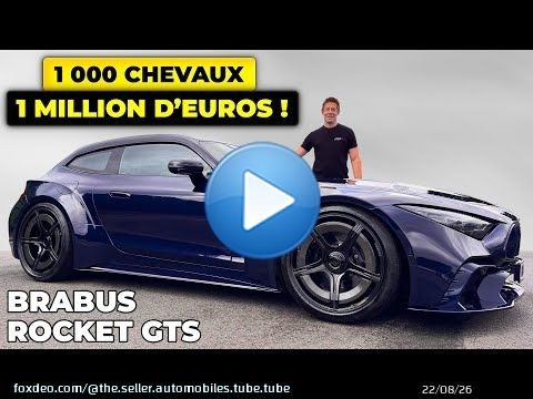 Essai Brabus Rocket GTS  &ndash; 1 000 CHEVAUX, 1 million d&rsquo;euros !