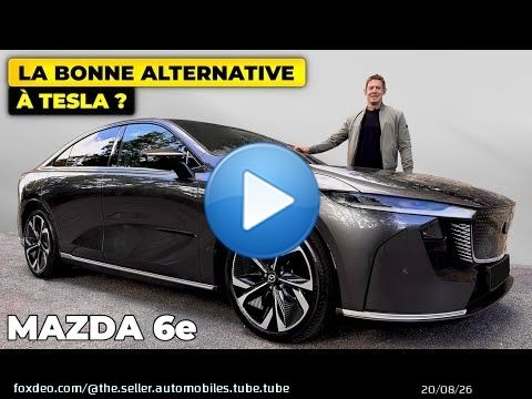 Essai Mazda 6e - La bonne ALTERNATIVE à Tesla ?