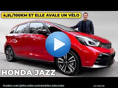 Essai Honda Jazz – La citadine la + HABITABLE du marché !