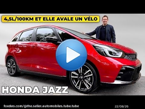 Essai Honda Jazz – La citadine la + HABITABLE du marché !