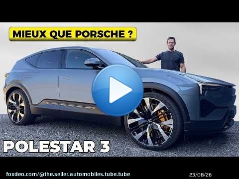 Essai Polestar 3 - MIEUX que Porsche ?